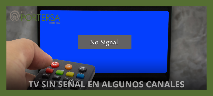 TV sin señal algunos canales